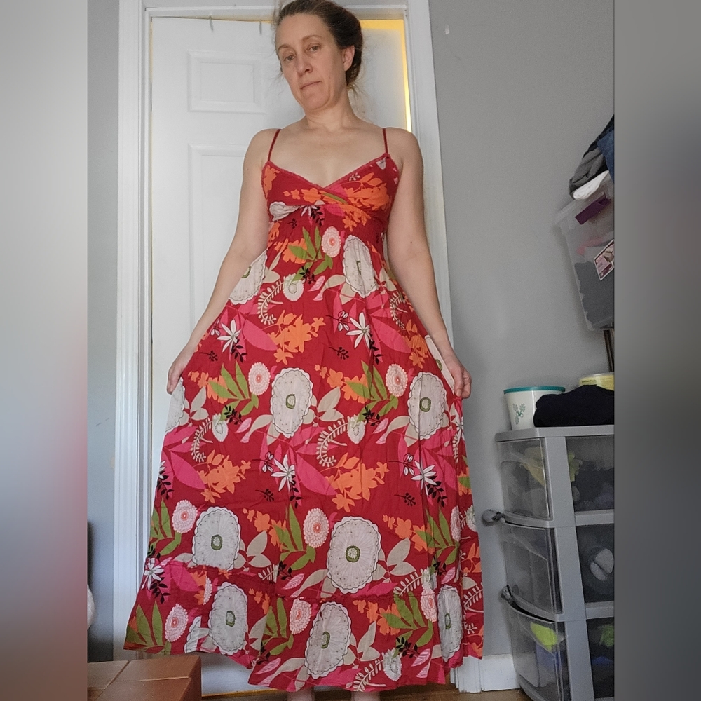 Cotton Maxi Sundress